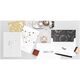 blocco con cartoline postali Nostalgic Christmas  | Rico Design – nero,  thumbnail number 3
