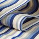 Outdoor Tessuto per sedia a sdraio Righe longitudinali, 44 cm – blu,  thumbnail number 3