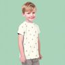 GOTS jersey di cotone Simpatici procioni stampa digitale – avorio,  thumbnail number 7