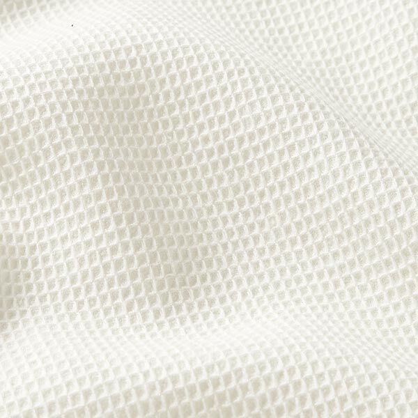 piqué nido d’ape mini – bianco lana,  image number 2