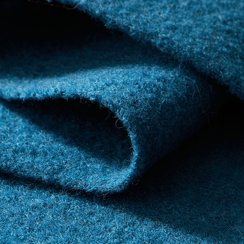 loden follato in lana – blu acciaio,  image number 4