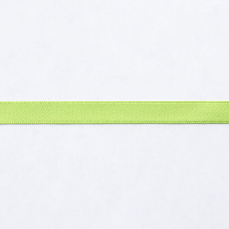Nastro in satin [9 mm] – verde mela,  image number 1