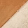 Velluto con retro in pelliccia Sherpa – cannella,  thumbnail number 4