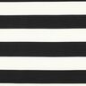 tessuto arredo tessuti canvas Righe gioiose – nero/bianco,  thumbnail number 1