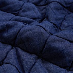 jeans tessuto trapuntato losanghe – blu notte, 