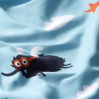 jersey di cotone Mostri supereroi | PETIT CITRON – azzurro baby, 