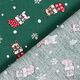 tessuto in cotone popeline Cagnolini natalizi – verde abete,  thumbnail number 4