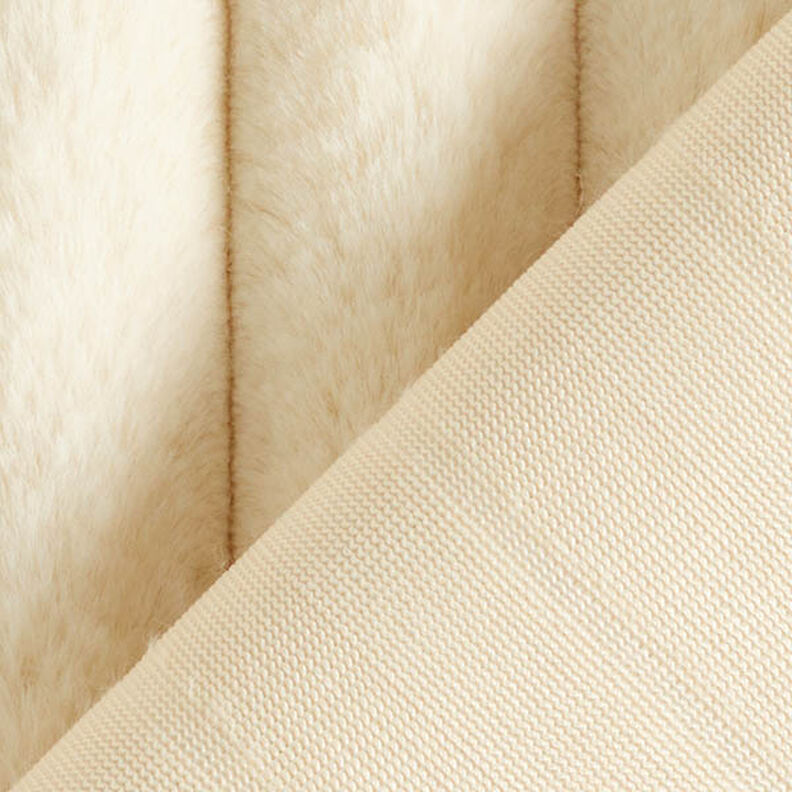 tessuto da tappezzeria soffice tessuto a coste – bianco lana,  image number 4