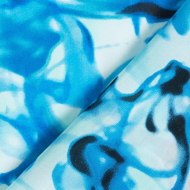 Chiffon fosco – blu brillante,  image number 4