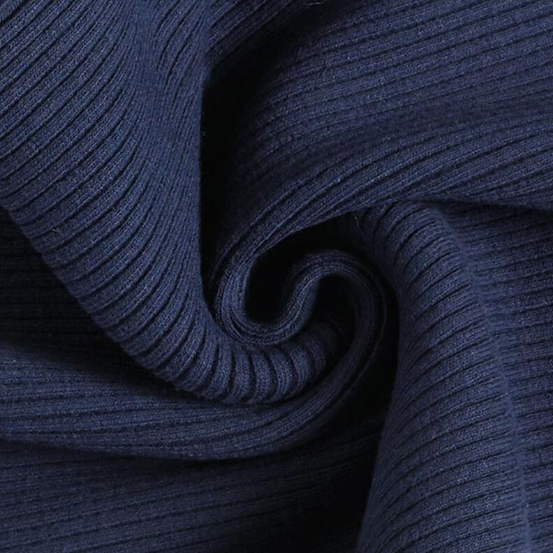 tessuto per polsini giacche, Heavy Hipster Cuff – blu marino,  image number 3