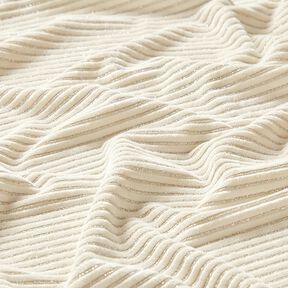 vellutino nicki righe glitter – beige chiaro/argento effetto metallizzato, 