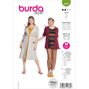Plus-Size Vestito / Camicetta 5818 | Burda | 44-54, 