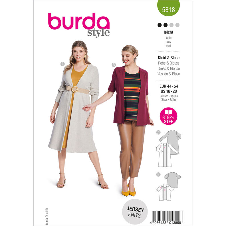 Plus-Size Vestito / Camicetta 5818 | Burda | 44-54,  image number 1