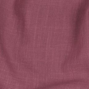 tessuto in cotone Lino ad effetto tinta unita – malva, 