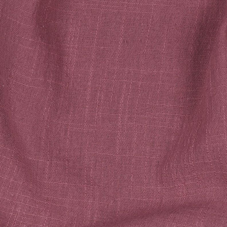 tessuto in cotone Lino ad effetto tinta unita – malva, image number 2