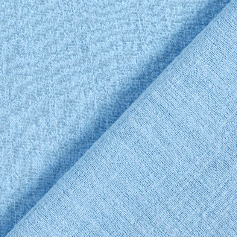 Tessuto di cotone con aspetto lino – azzurro,  image number 3