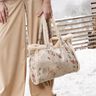 Velluto elasticizzato con rovescio in Sherpa e delicati fiori | Katia Fabrics – naturale,  thumbnail number 7