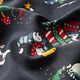 felpa garzata Orsi polari che festeggiano il Natale – blu marino,  thumbnail number 2