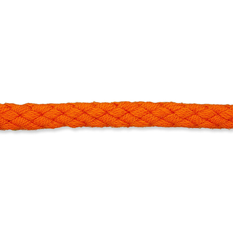 Cordoncino in cotone [Ø 5 mm] – arancione,  image number 1
