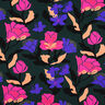 Tessuto in viscosa LENZING™ ECOVERO™ Amira Floral | Nerida Hansen – verde scuro/lillà,  thumbnail number 1