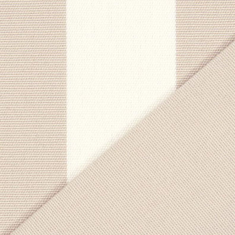 tessuto arredo da esterni Acrisol Listado – bianco lana/beige scuro,  image number 3