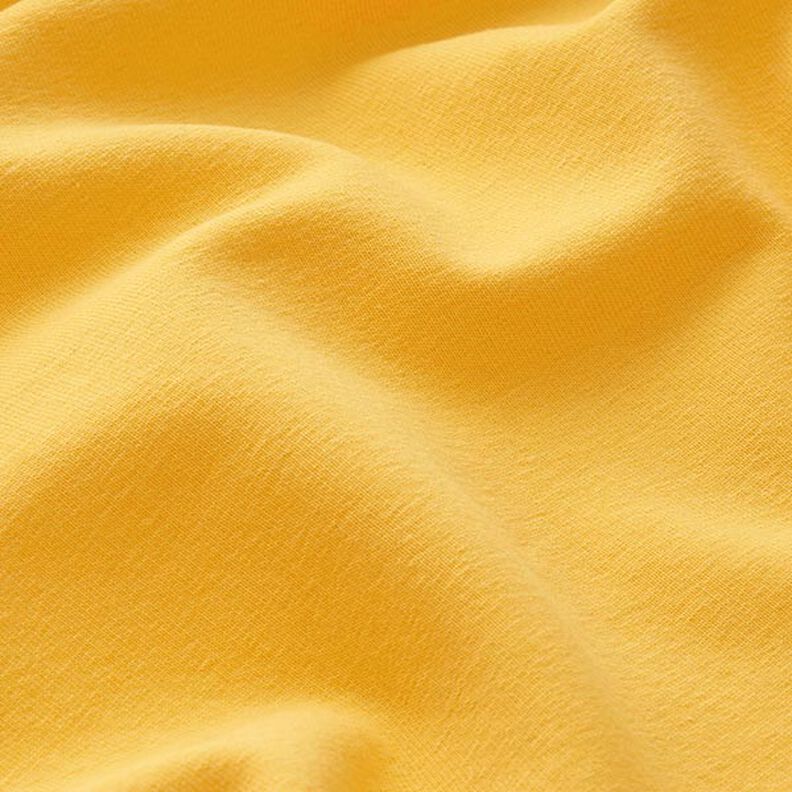 felpa di cotone leggera tinta unita – giallo sole,  image number 4