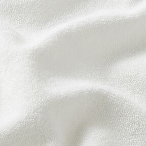 tessuto in spugna stretch tinta unita – bianco, 