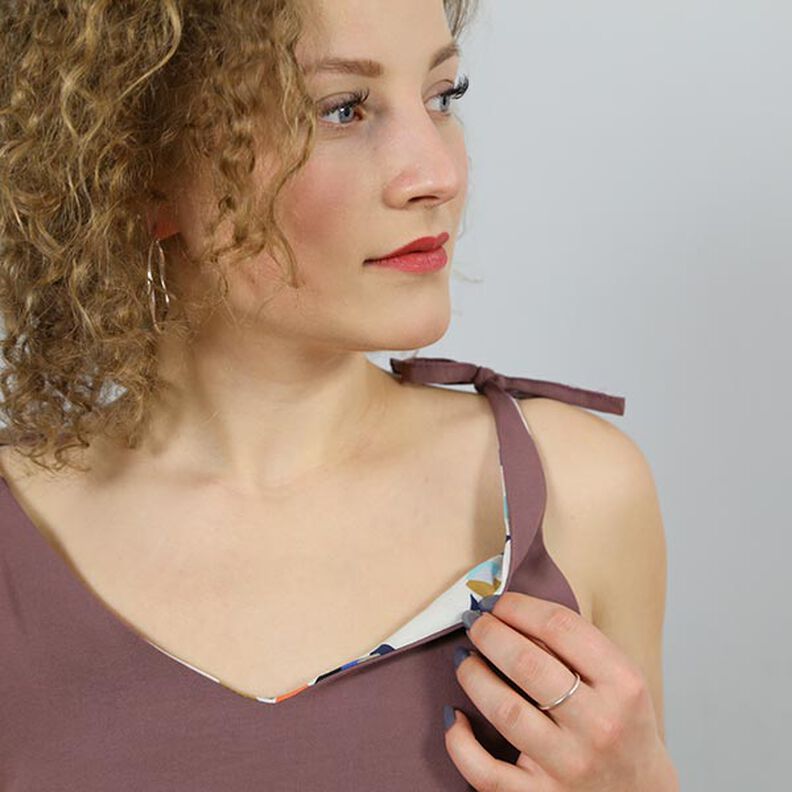 FRAU MAYA - top estivo da annodare, Studio Schnittreif | XS - L,  image number 8