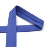 Nastro in sbieco jersey di cotone [20 mm] – indaco,  thumbnail number 1