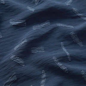 Jacquard Dobby a righe – blu marino, 