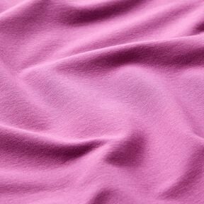 felpa di cotone leggera tinta unita – lillà rosso, 