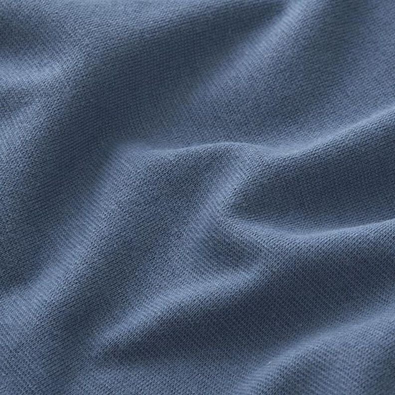 tessuto per bordi e polsini tinta unita – colore blu jeans,  image number 4