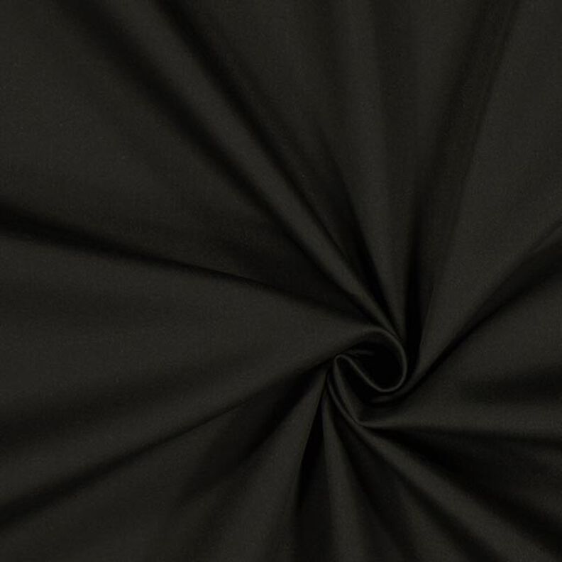 Satin in cotone stretch – nero,  image number 1
