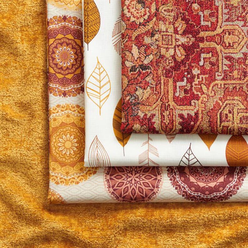 tessuto arredo gobelin tappeto tessuto a telaio – terracotta/rosso fuoco,  image number 3