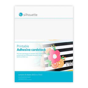Silhouette cartoncino autoadesivo stampabile [ 21,5 x 27,9 cm|8 pezzo/i], 