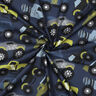 popeline di cotone Monster trucks | Poppy Fabrics – blu marino,  thumbnail number 3