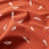 jersey di cotone, piume – terracotta,  thumbnail number 2