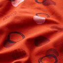 GOTS jersey di cotone pois | Tula – terracotta, 