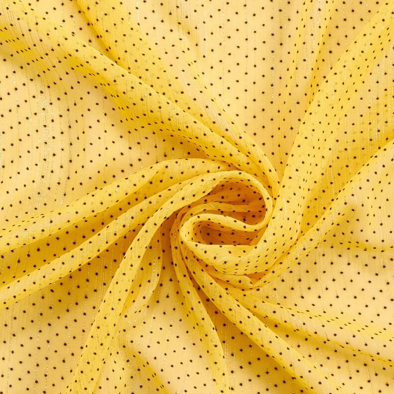 Righe con righe glitterate e pois – giallo limone,  image number 3