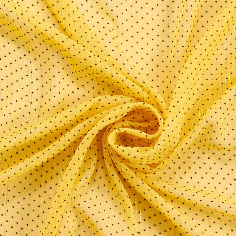 Righe con righe glitterate e pois – giallo limone, image number 3