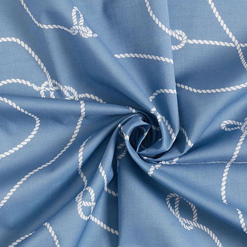 GOTS batista nodi da marinaio | Tula – colore blu jeans,  image number 3