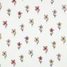 Jersey a nido d’ape fiori | Poppy Fabrics – avorio/albicocca,  thumbnail number 1