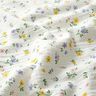 mussolina / tessuto doppio increspato Piccoli fiorellini | Poppy Fabrics – avorio,  thumbnail number 2