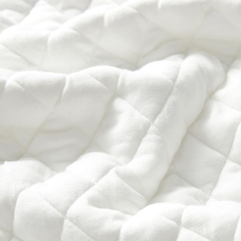 Jersey trapuntato a rombi – bianco, image number 2