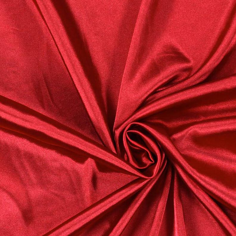 Stretch Satin – rosso carminio, image number 1