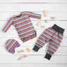 jersey di cotone Righe arcobaleno – bianco/mix di colori,  thumbnail number 7