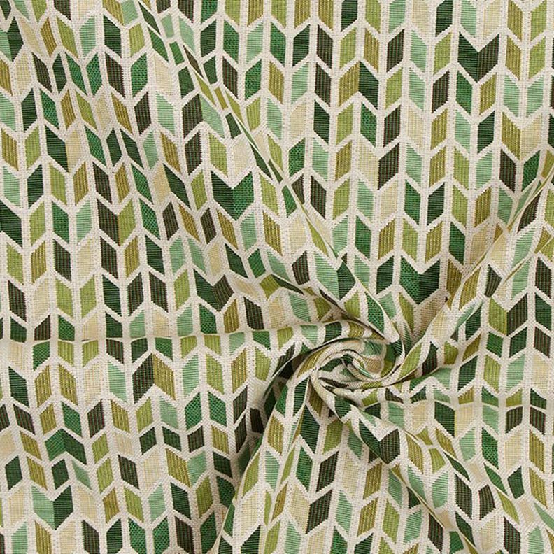 jacquard gobelin zig-zag – verde,  image number 3