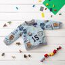 pile da montagna Giacca collage – azzurro/grigio,  thumbnail number 5