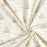 jersey di cotone Barche a vela e pesci stampa digitale – bianco lana,  thumbnail number 3