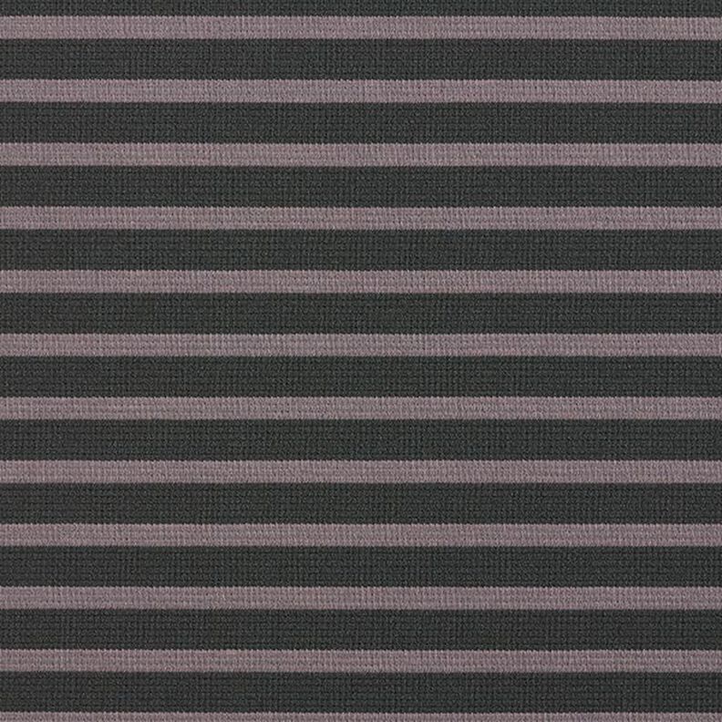 Jersey jacquard a righe – grigio malva/antracite,  image number 1